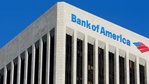  bank of america down