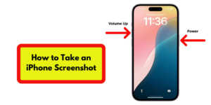 How to Take an iPhone Screenshot